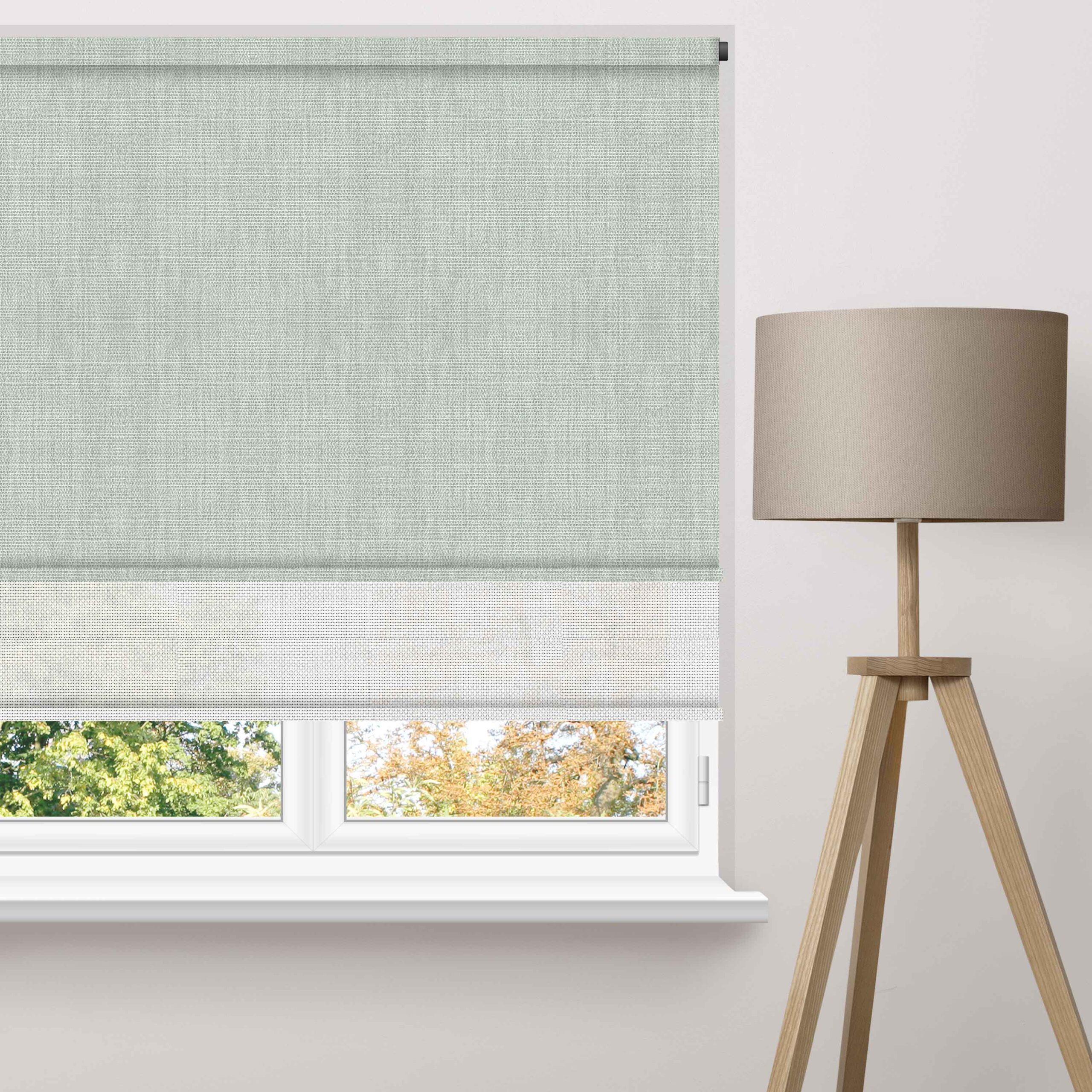 Linen Block Double Roller Blind - Image 9