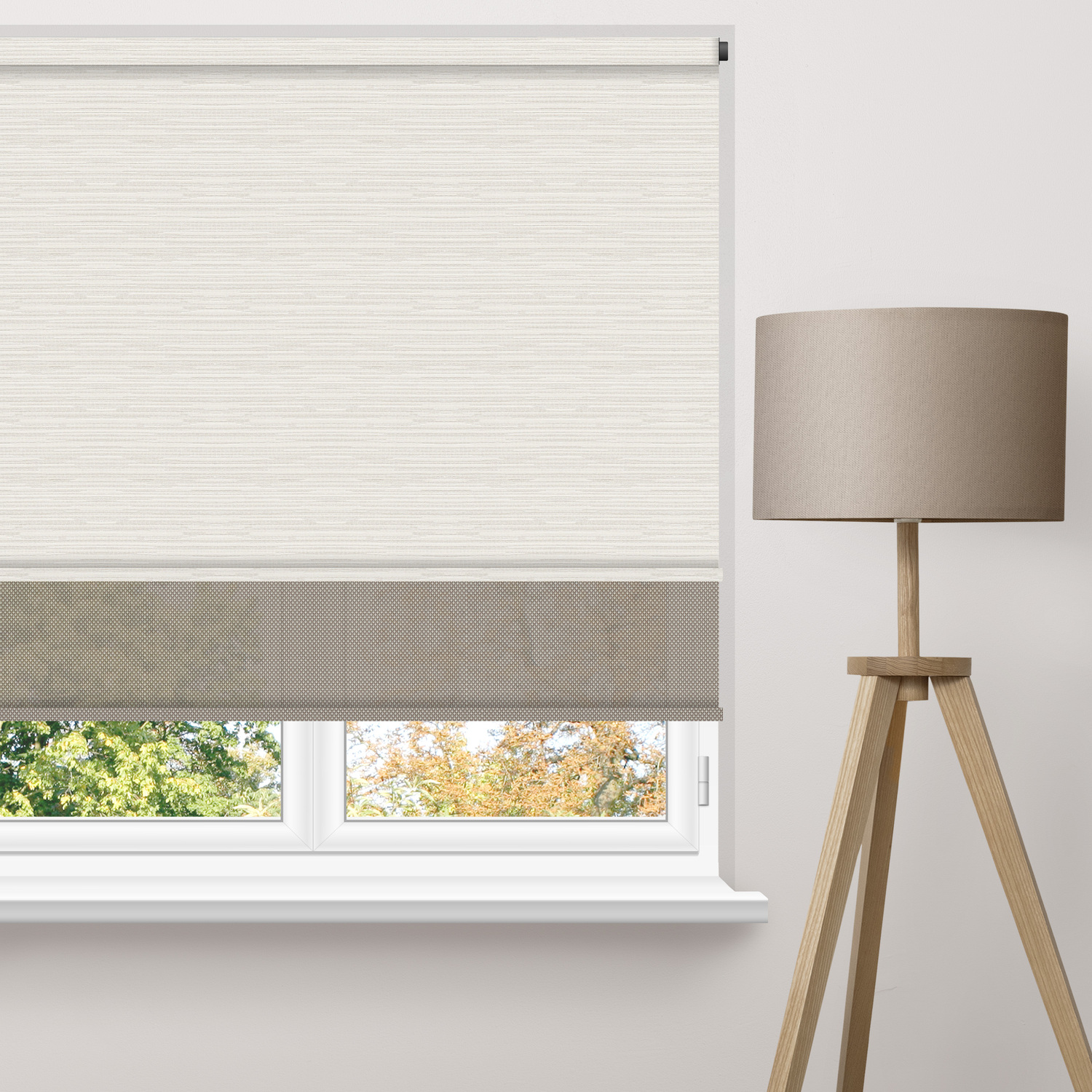 Surface Block Double Roller Blind